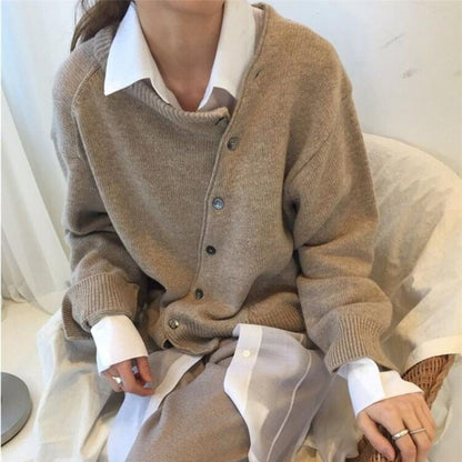 Soft warm breathable cashmere sweater for women | Lucille -4