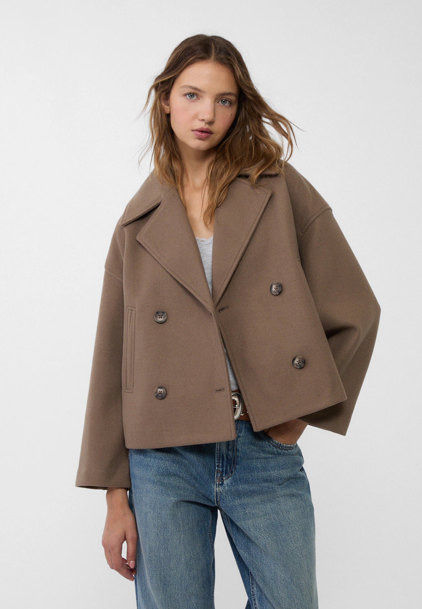 Stylish Short Casual Coat Jacket for women | Elodie