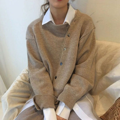 Soft warm breathable cashmere sweater for women | Lucille -1