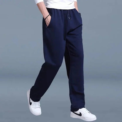 Relaxed fit sweatpants with adjustable drawstring for men | Rowan