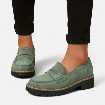 Smart urban slip-on loafers for women | Venora -5