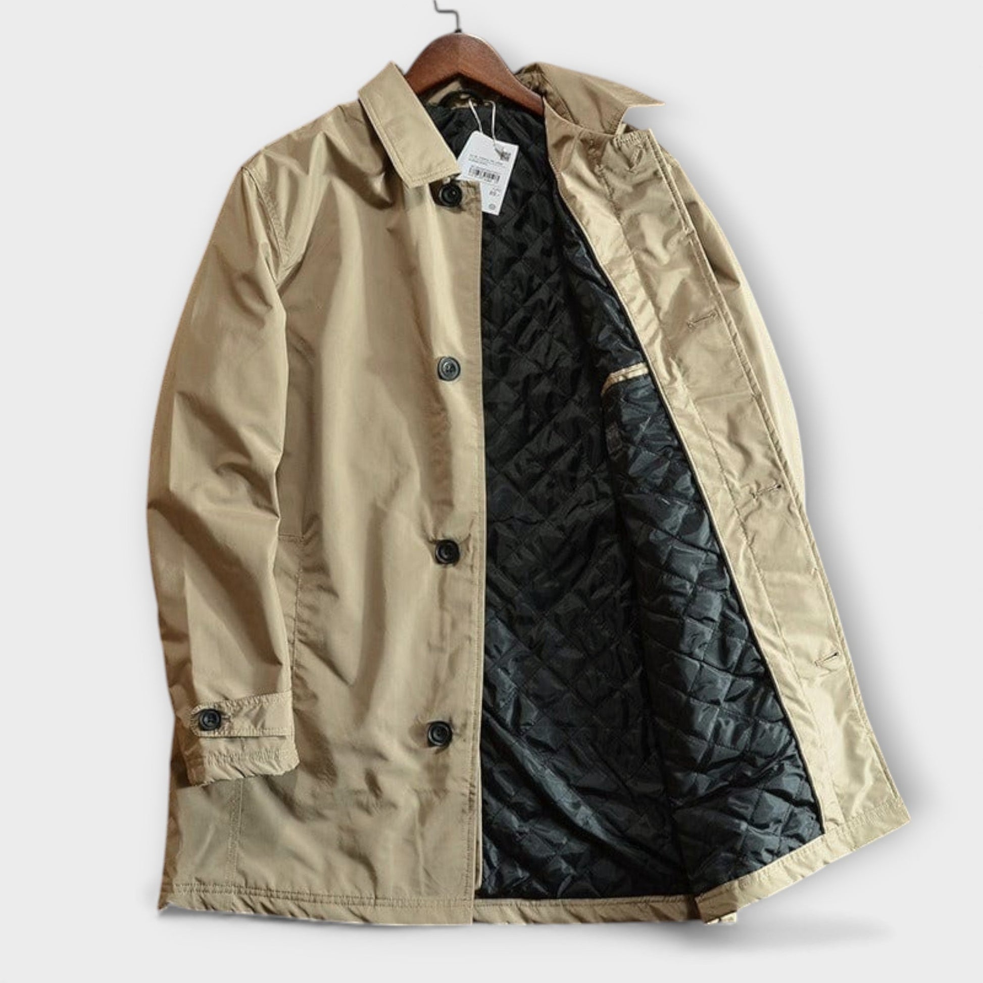 Classic tailored everyday trench coat for men | Westmoor -6