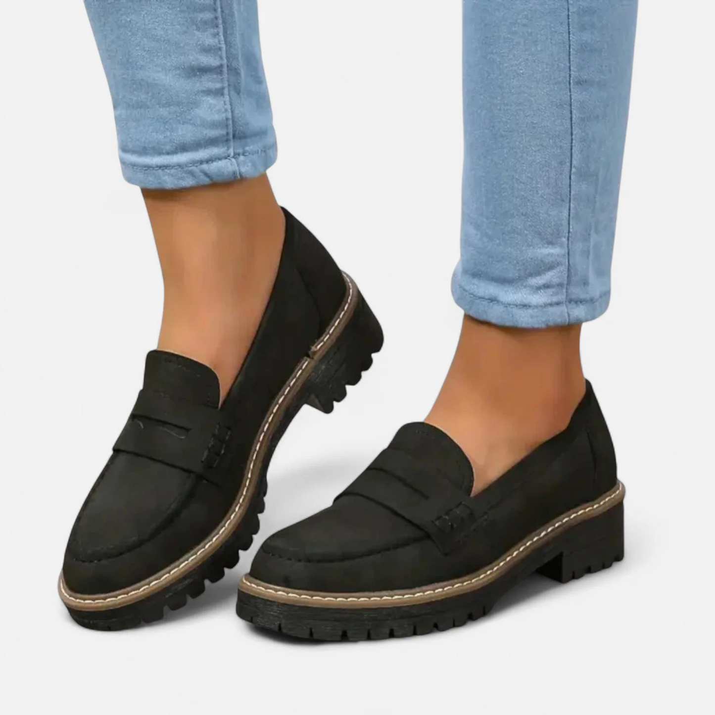 Smart urban slip-on loafers for women | Venora -1