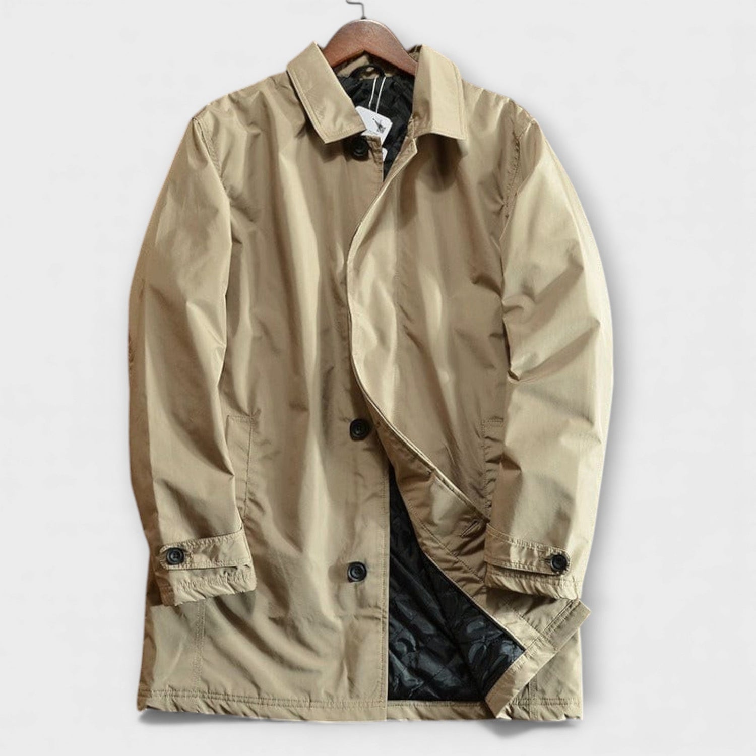 Classic tailored everyday trench coat for men | Westmoor -1