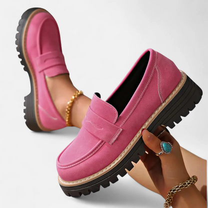 Smart urban slip-on loafers for women | Venora -2