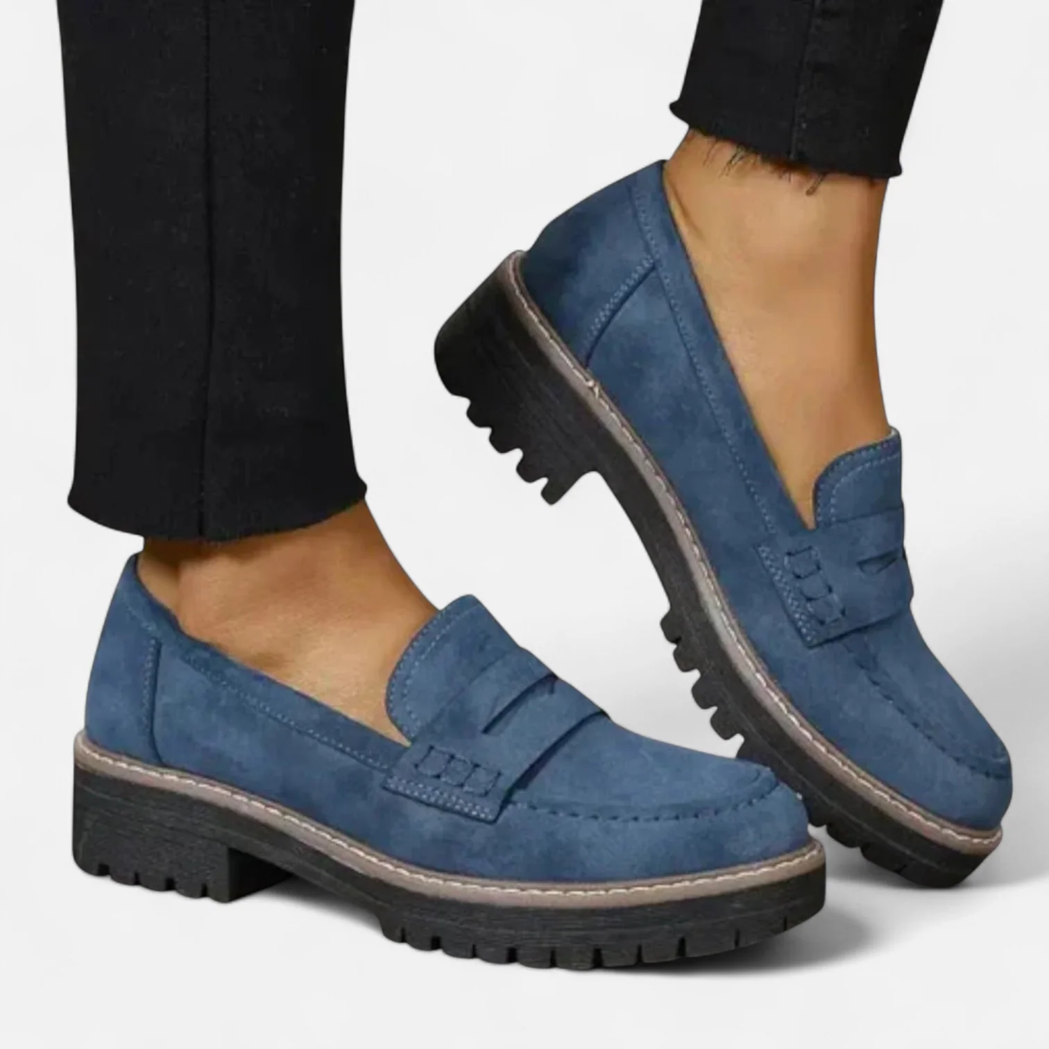 Smart urban slip-on loafers for women | Venora -3