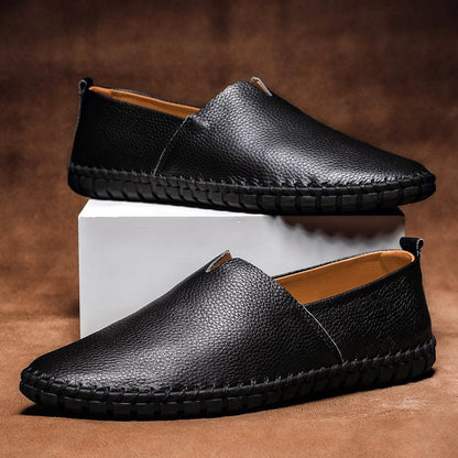 Minimal slip-on classic loafers for men | Jack Washington