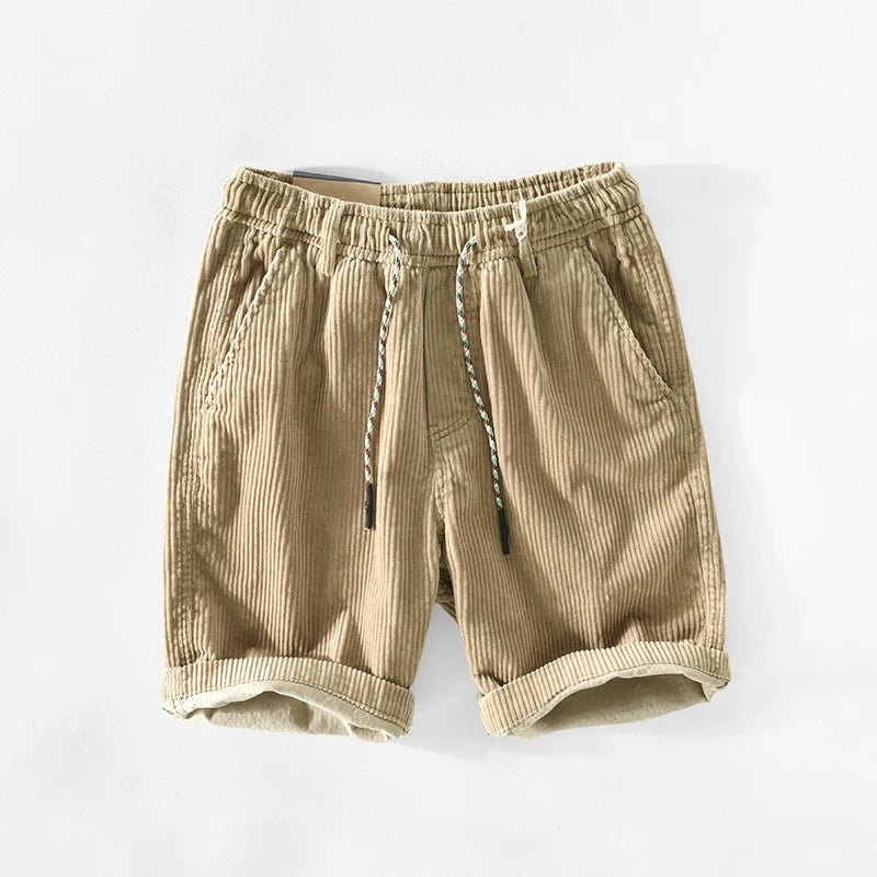 Loose fit drawstring summer shorts for men | Golden Shores