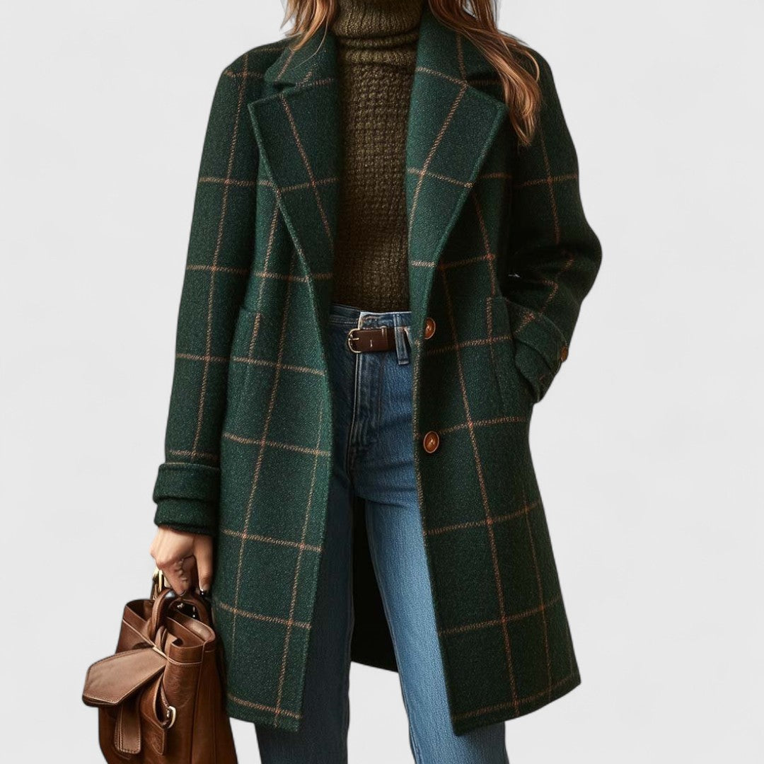 Relaxed Structured Everyday Coat Outerwear for women | Marielle