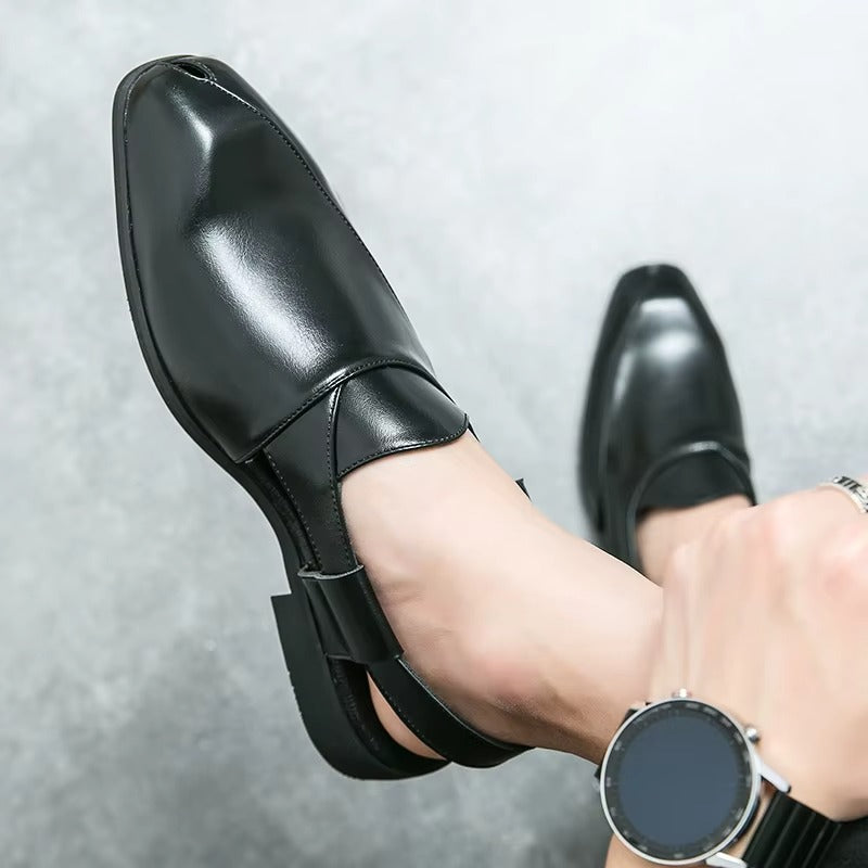 Elegant slip-on slingback loafers for men | Ravello -12