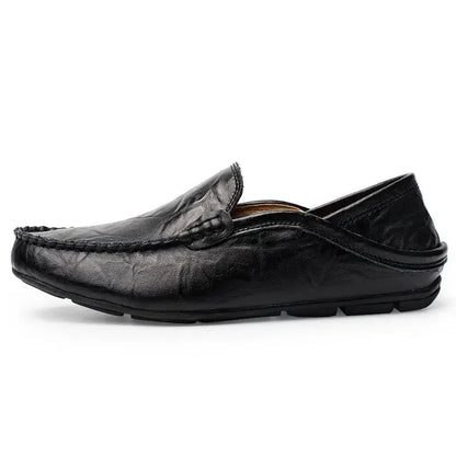 Classic Tuscan slip-on moccasin loafers for men | Matteo Bellucci -6