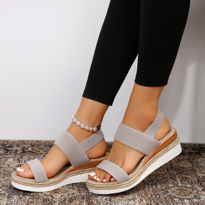 Supportive adjustable sandals with breathable open design for women | Arlena
