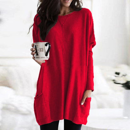 Classic Long Trench Style Sweater Coat for women | Isabelle