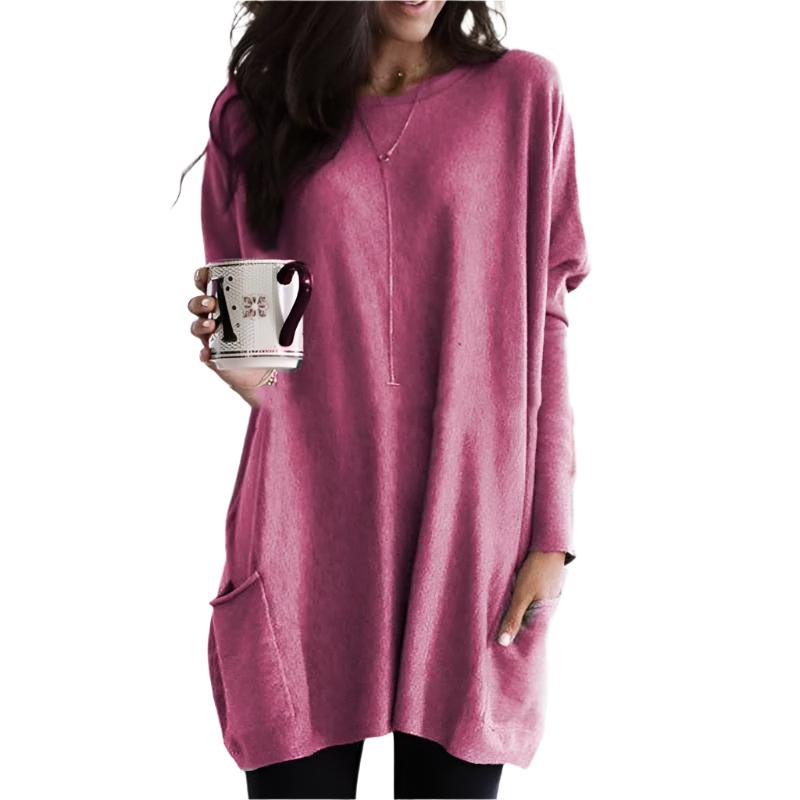 Classic Long Trench Style Sweater Coat for women | Isabelle