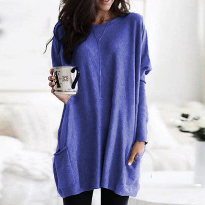 Classic Long Trench Style Sweater Coat for women | Isabelle
