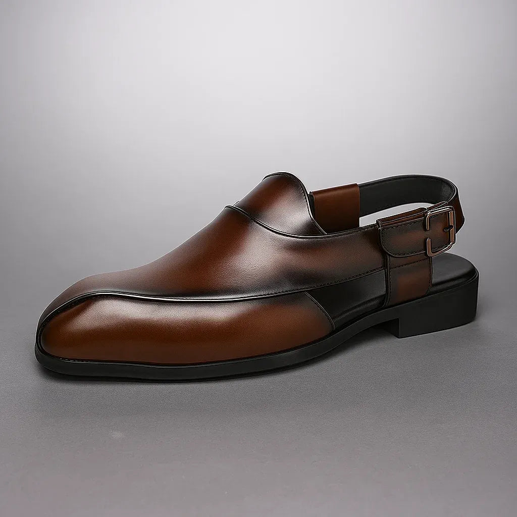 Elegant slip-on slingback loafers for men | Ravello -1