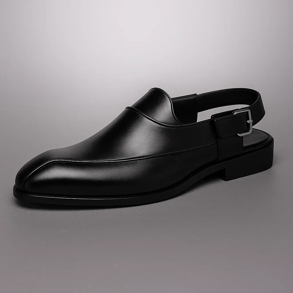 Elegant slip-on slingback loafers for men | Ravello -2