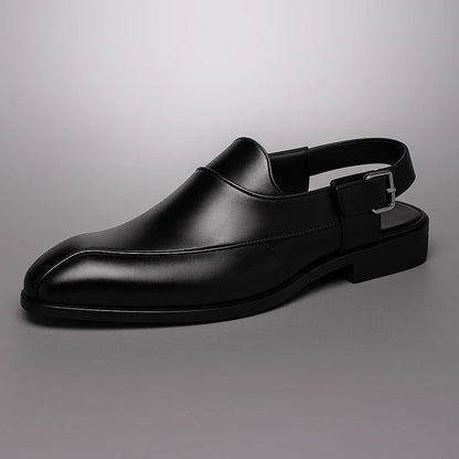 Elegant slip-on slingback loafers for men | Ravello -2
