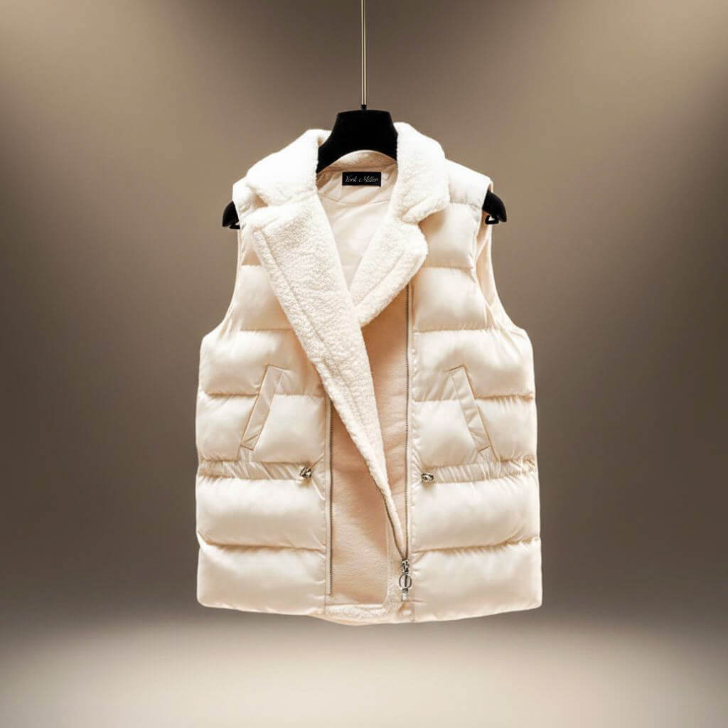 Soft elegant wool-blend winter set for women | Christina -2