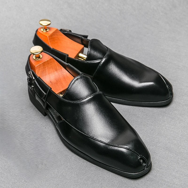 Elegant slip-on slingback loafers for men | Ravello -5